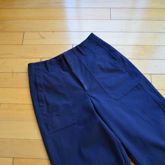 Athleta - Skyline High Rise Barrel Leg Pant Navy Blue Size 8 - Picture 4 of 14
